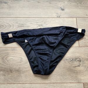 Large Victoria's Secret Black Bikini Bottoms